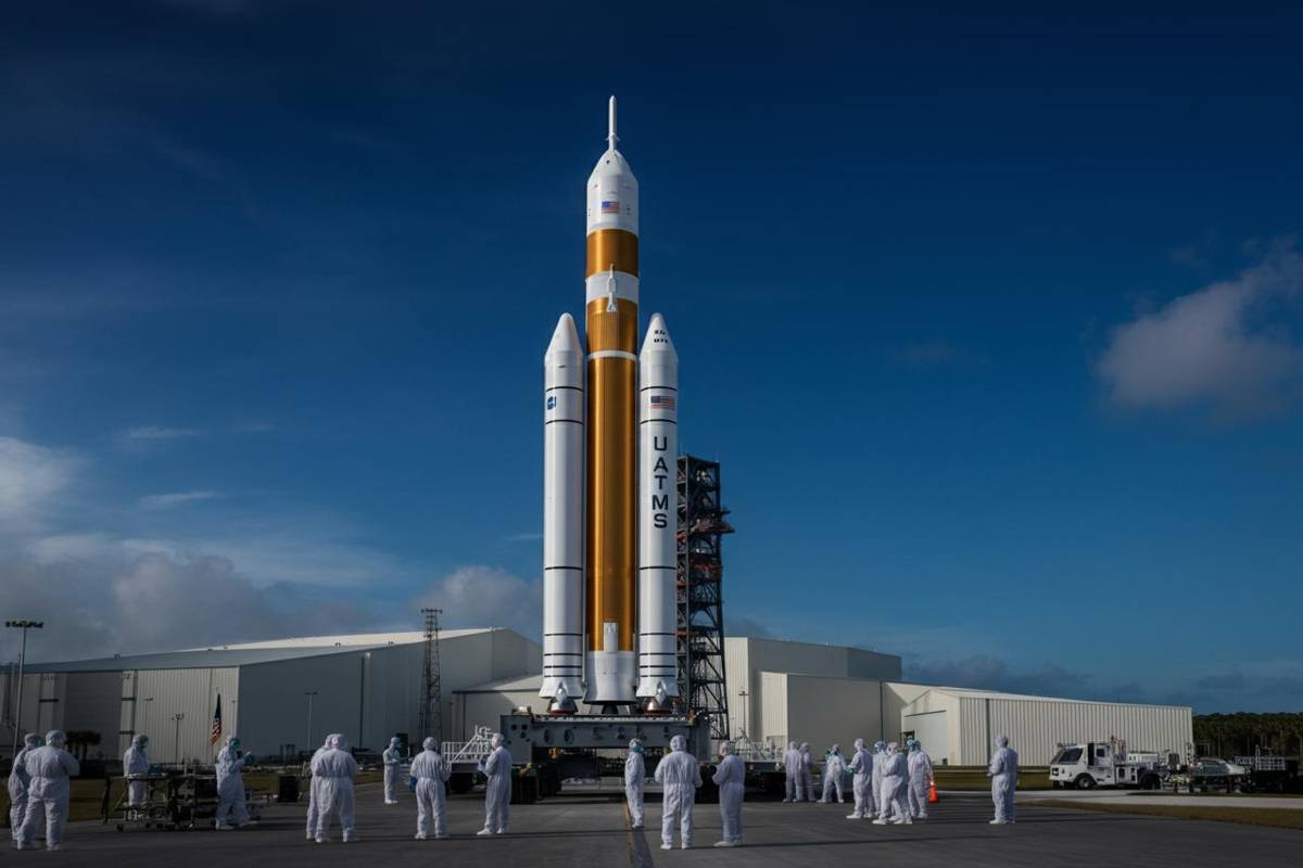 Artemis 2: il razzo che riporterà l’uomo sulla Luna è pronto