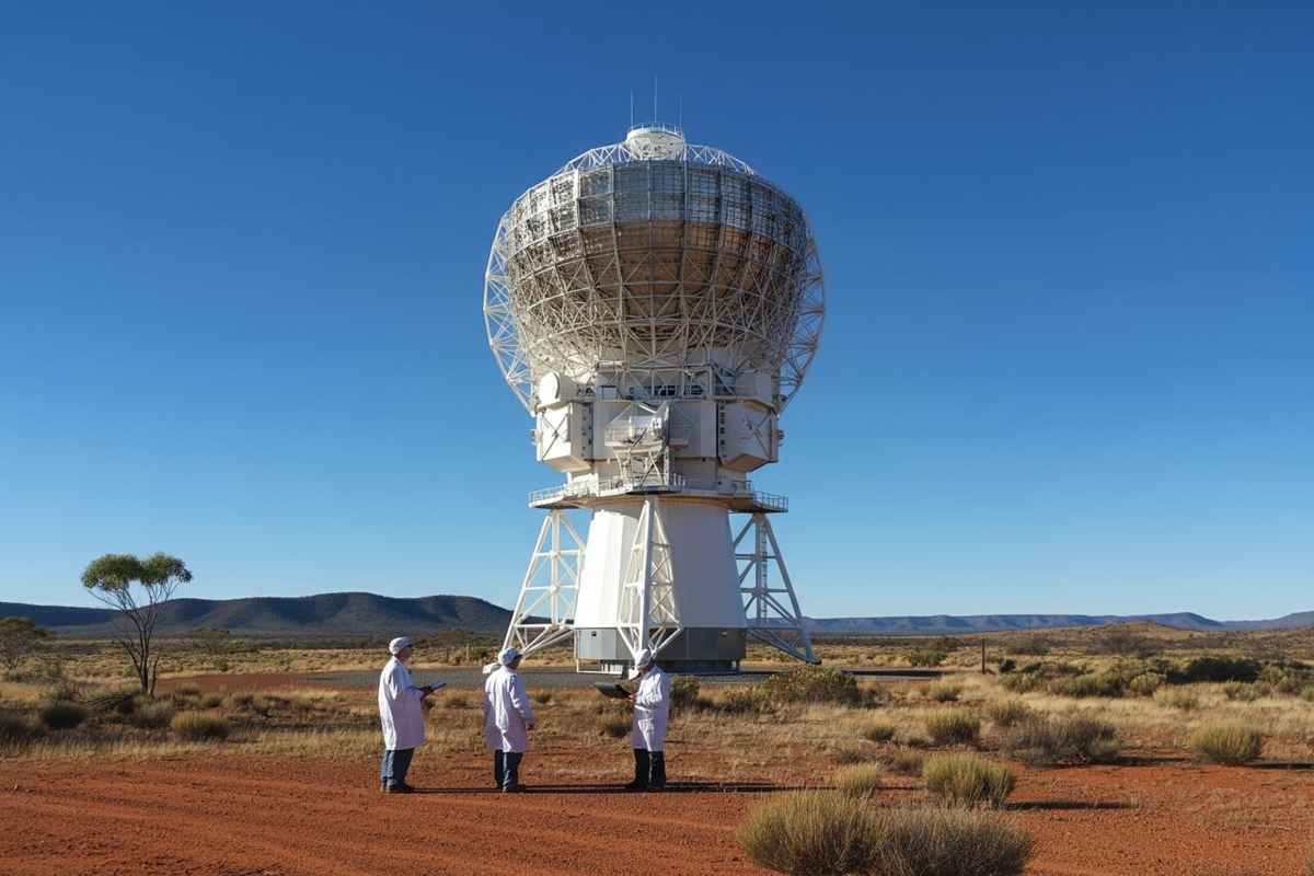 Australia svela la nuova antenna europea per la comunicazione nello spazio profondo: guarda il video