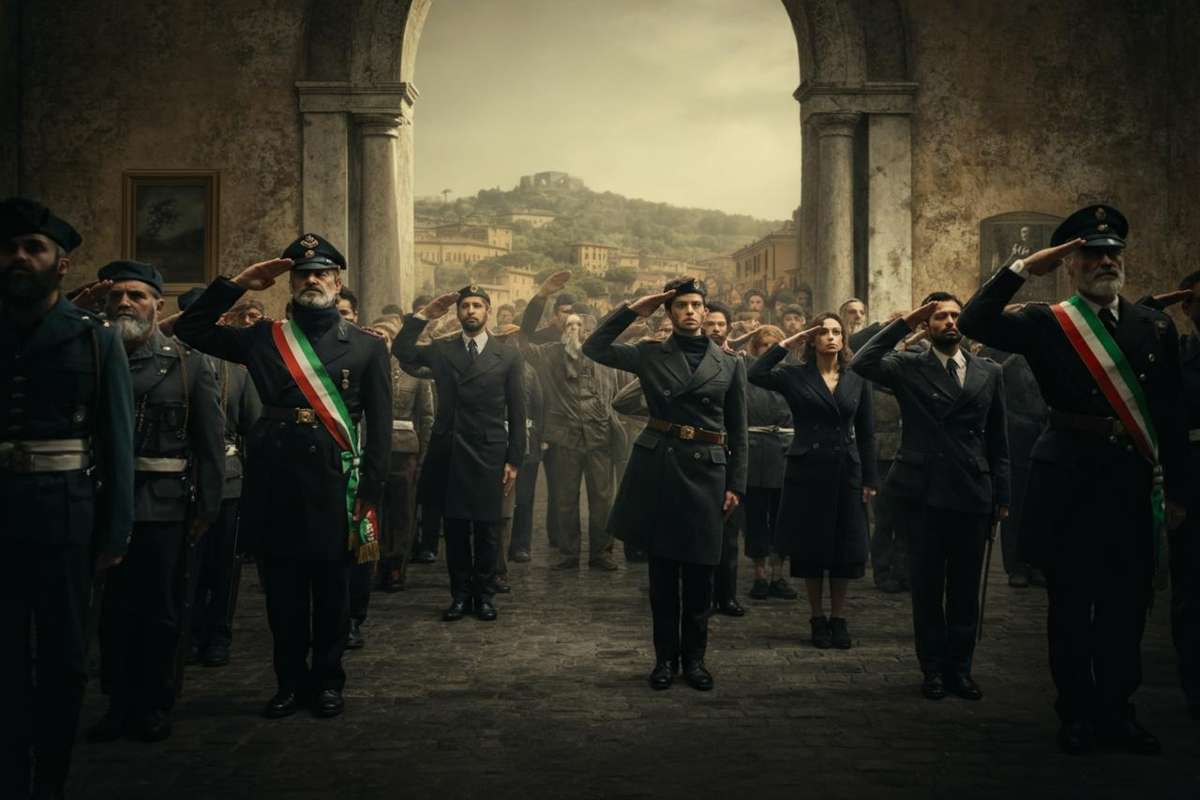 Fascismo in primo piano: Orsola Mussolini critica Forza Nuova al raduno di Predappio