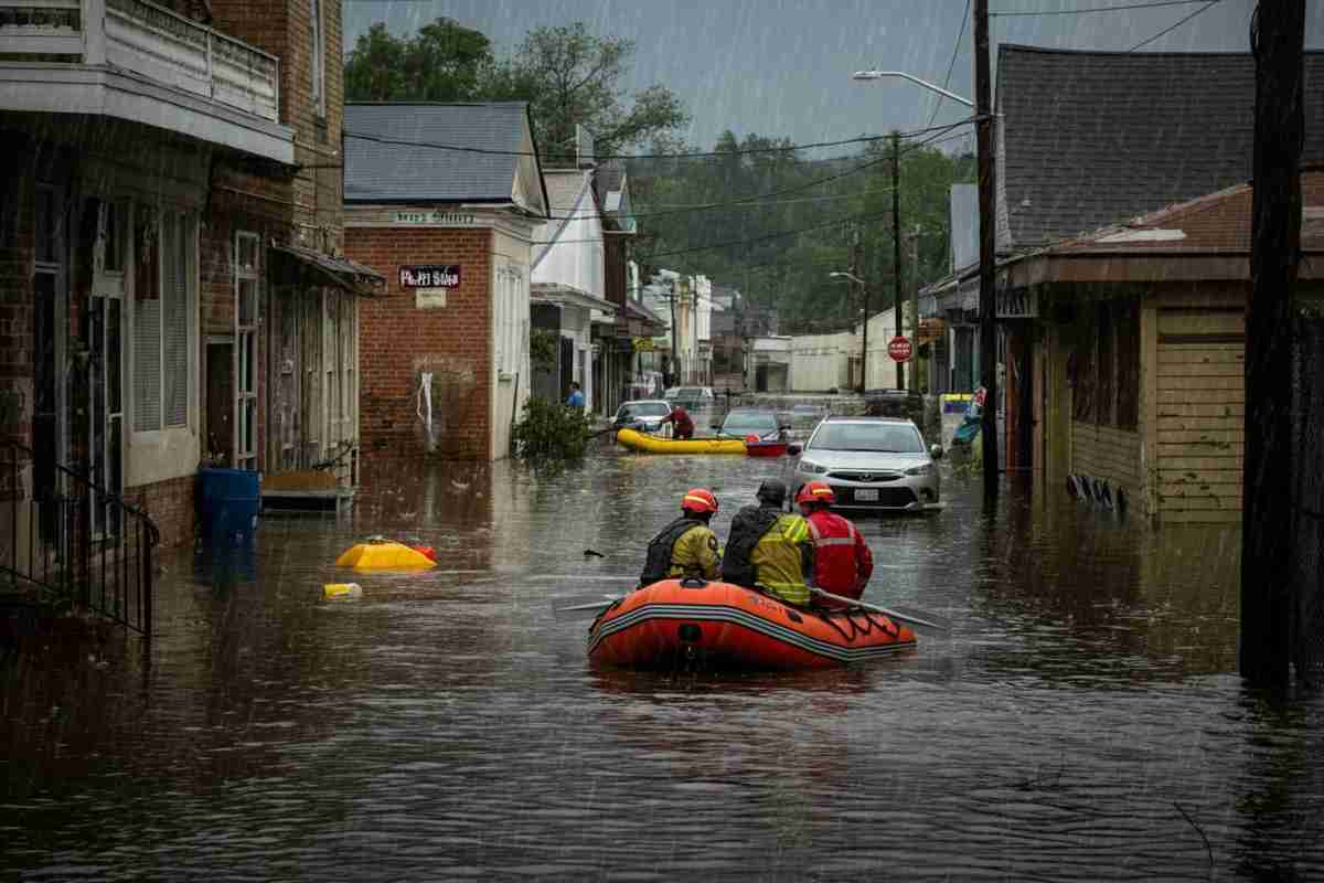 Favara sotto l'acqua: una donna dispersa e le polemiche per la mancata allerta rossa
