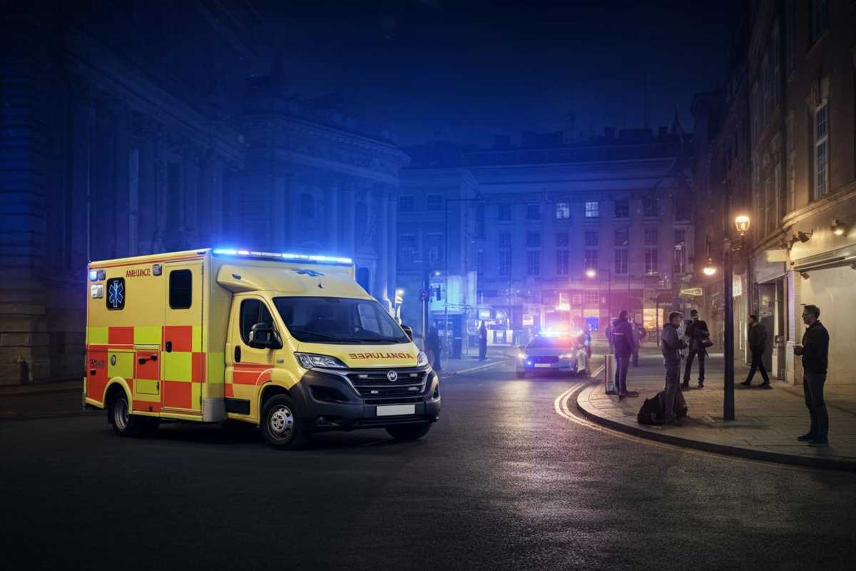 Foggia, tentato incendio di un'ambulanza: la polizia interviene e mette in fuga i colpevoli