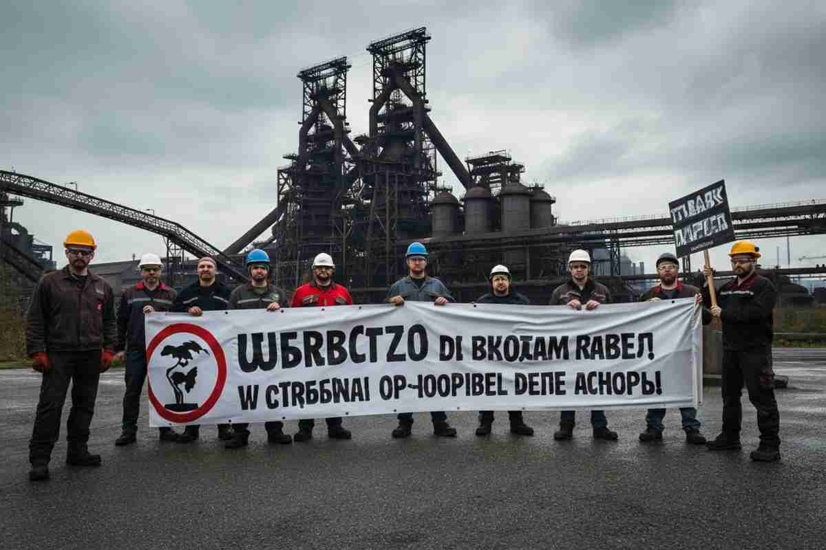 Ilva: governo e sindacati a confronto, lo sciopero si fa realtà