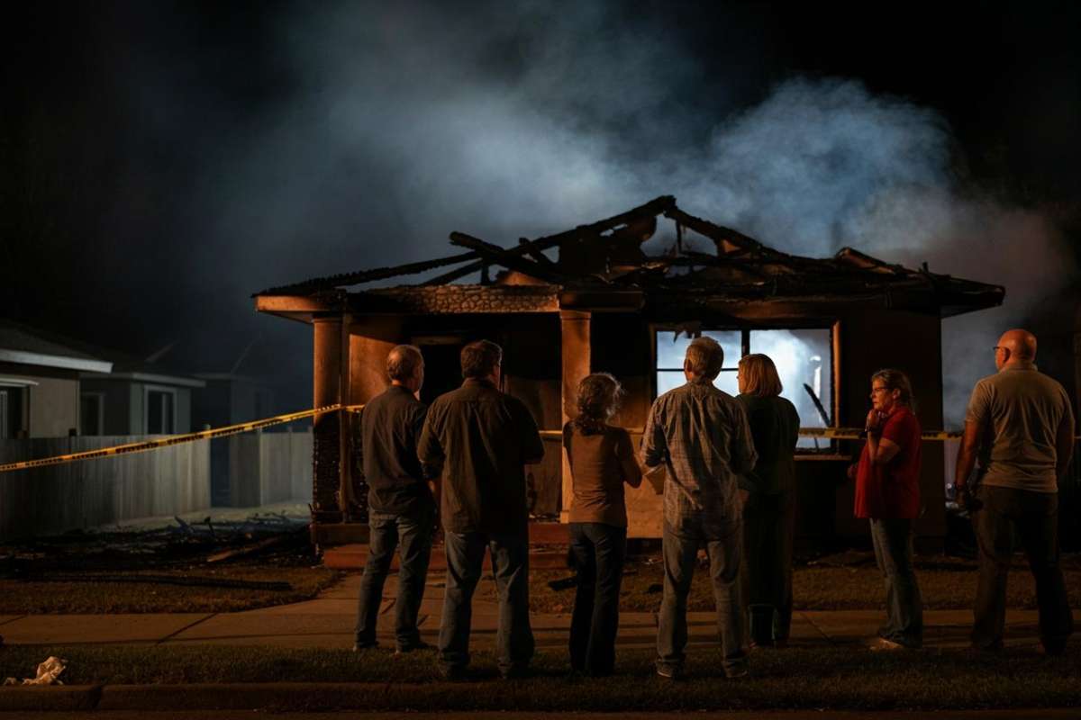 Litigio fatale: 37enne dà fuoco alla casa e viene arrestato nel Casertano