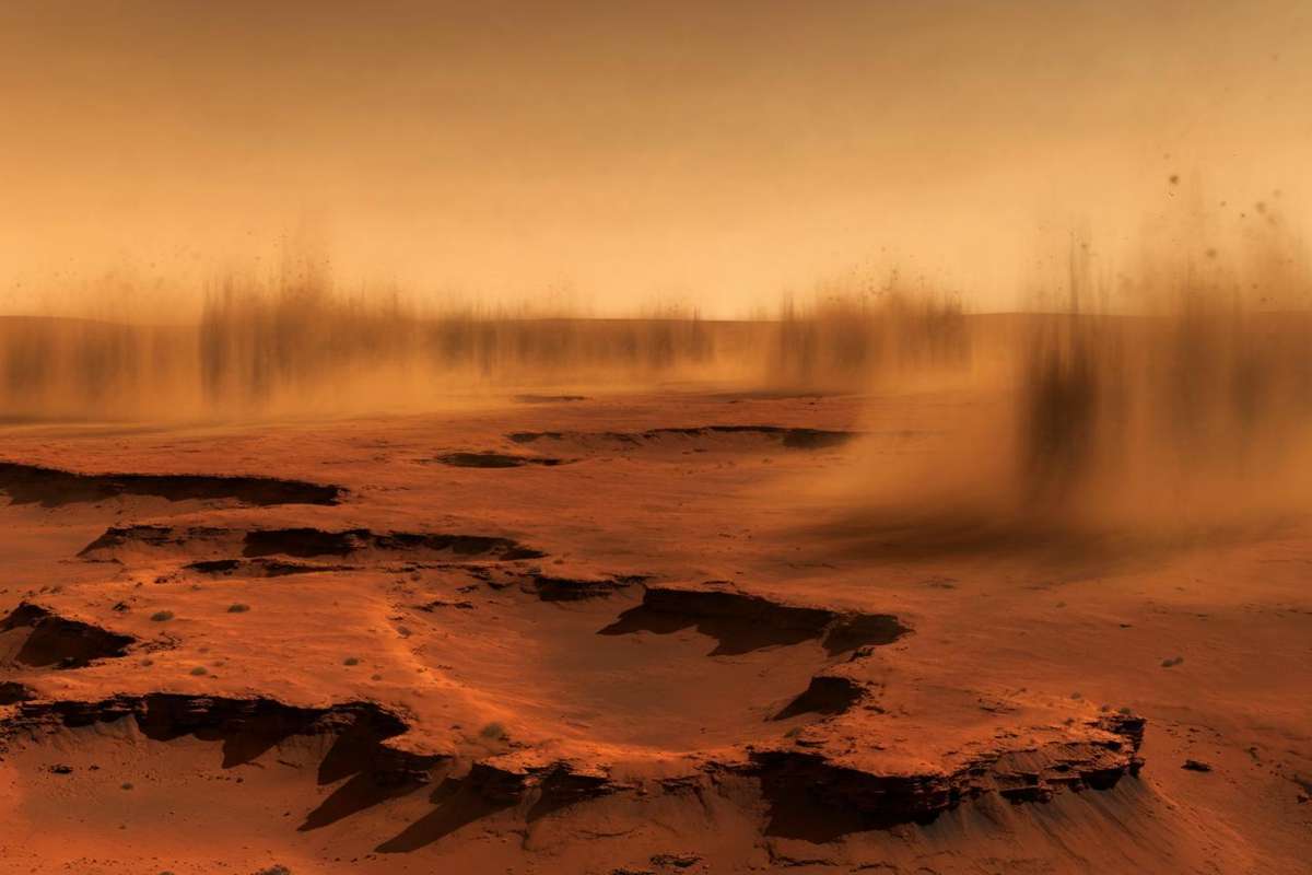 Marte e i suoi misteriosi vortici di polvere: 1.039 fenomeni tracciati in 20 anni