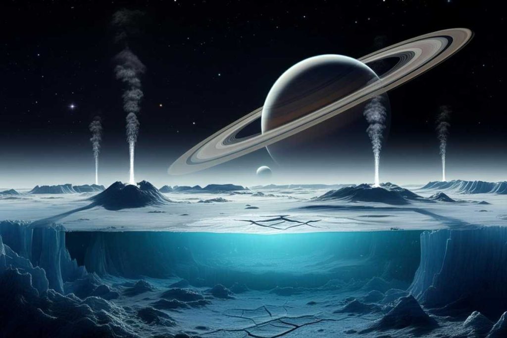 Molecole organiche scoperte su una luna di Saturno: un passo verso la vita extraterrestre?