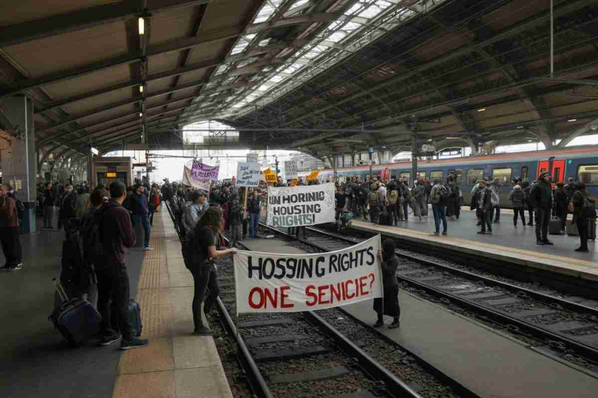 Napoli: occupazione dei binari alla stazione Centrale, domani sciopero delle Ferrovie dello Stato