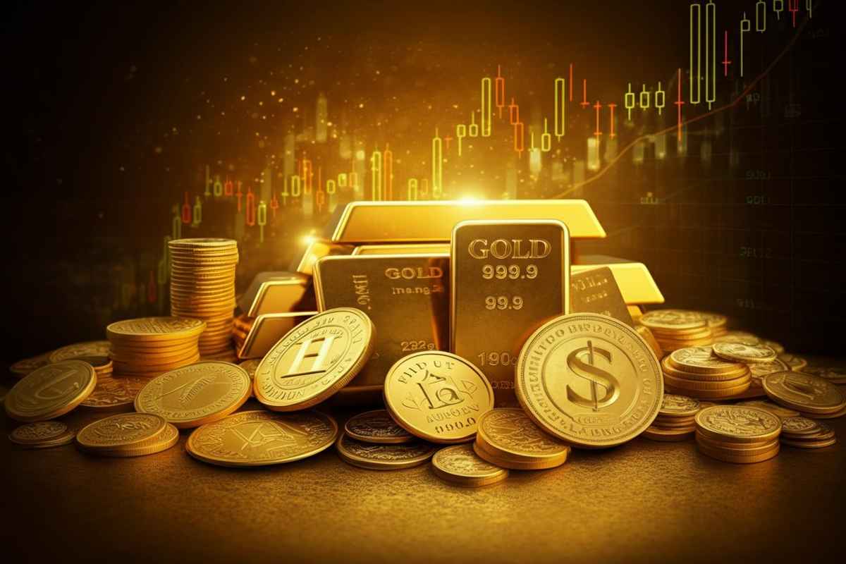 Oro in ascesa: il prezzo raggiunge i 4.123 dollari