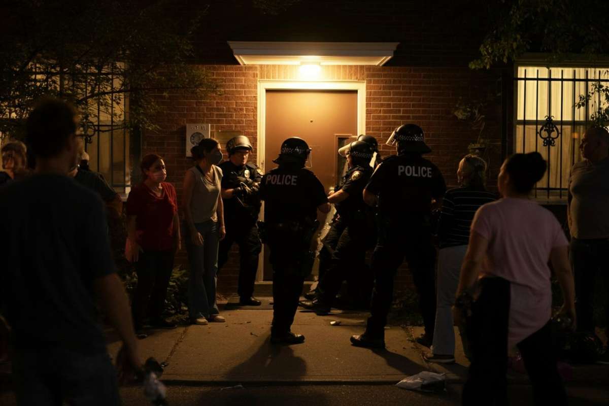 Sfratto clamoroso a Bologna: la polizia abbatte un muro per sgomberare una famiglia con un minore