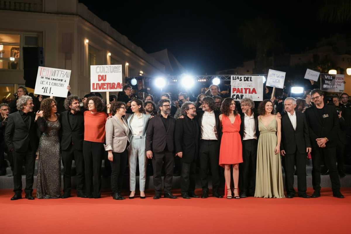 Star del cinema unite: Cortellesi, Marchioni e Gerini sfilano sul red carpet per difendere l'arte