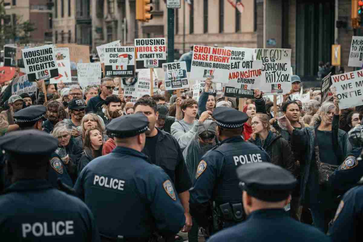 Tensione a Torino: scontri al corteo pro Pal contro Forza Italia e i ministri del governo