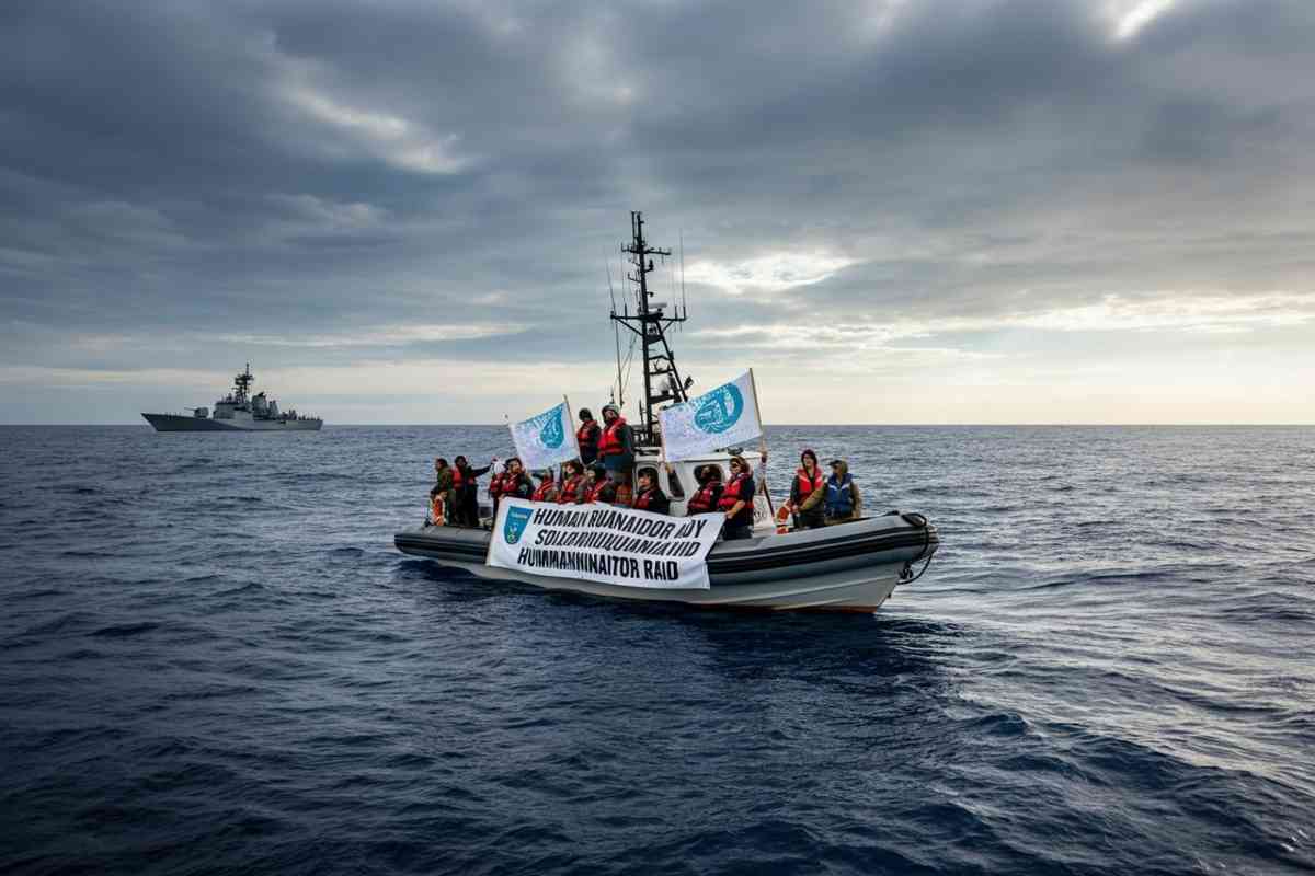 Tony La Piccirella accusa Israele di tortura: acqua rancida e pane con scaglie di metallo nella Global Sumud Flotilla