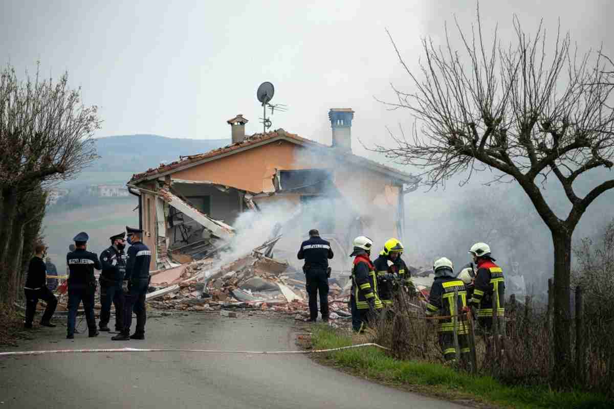 Tragedia a Castel d’Azzano: esplosione fatale durante lo sgombero, tre carabinieri perdono la vita