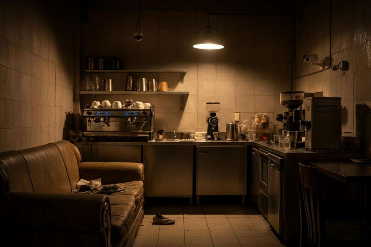 Barista in schiavitù a Chieti: 17 ore di lavoro senza stipendio né riposo, viveva in cucina sorvegliata 24 ore su 24