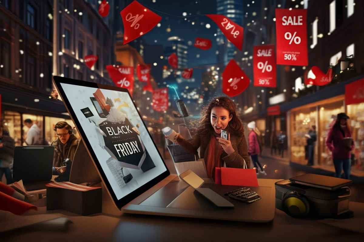 Black Friday: un terzo degli acquisti avviene online
