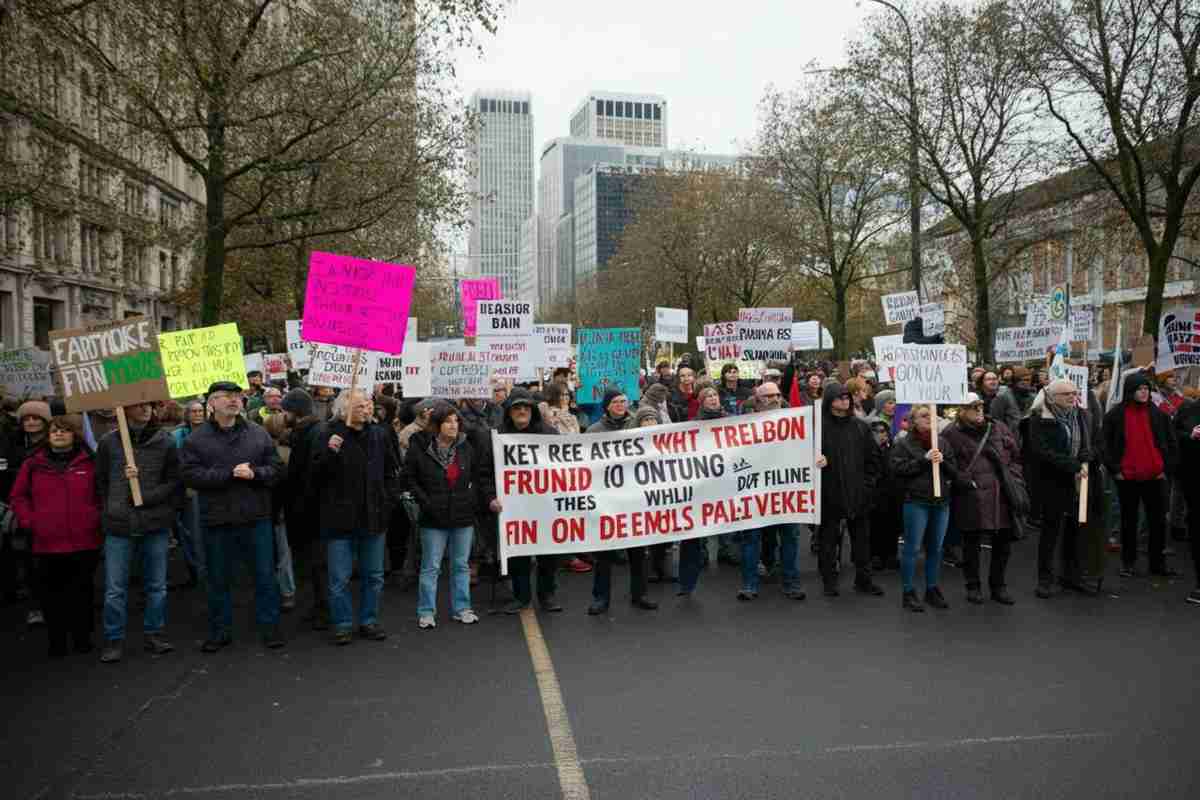 Centinaia di migliaia in piazza: la protesta contro la manovra di Cub