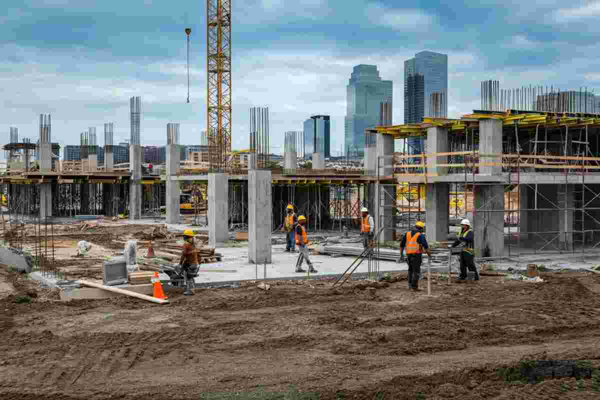 Crescita sorprendente: la produzione nel settore delle costruzioni segna un +4,4% a settembre secondo l'Istat