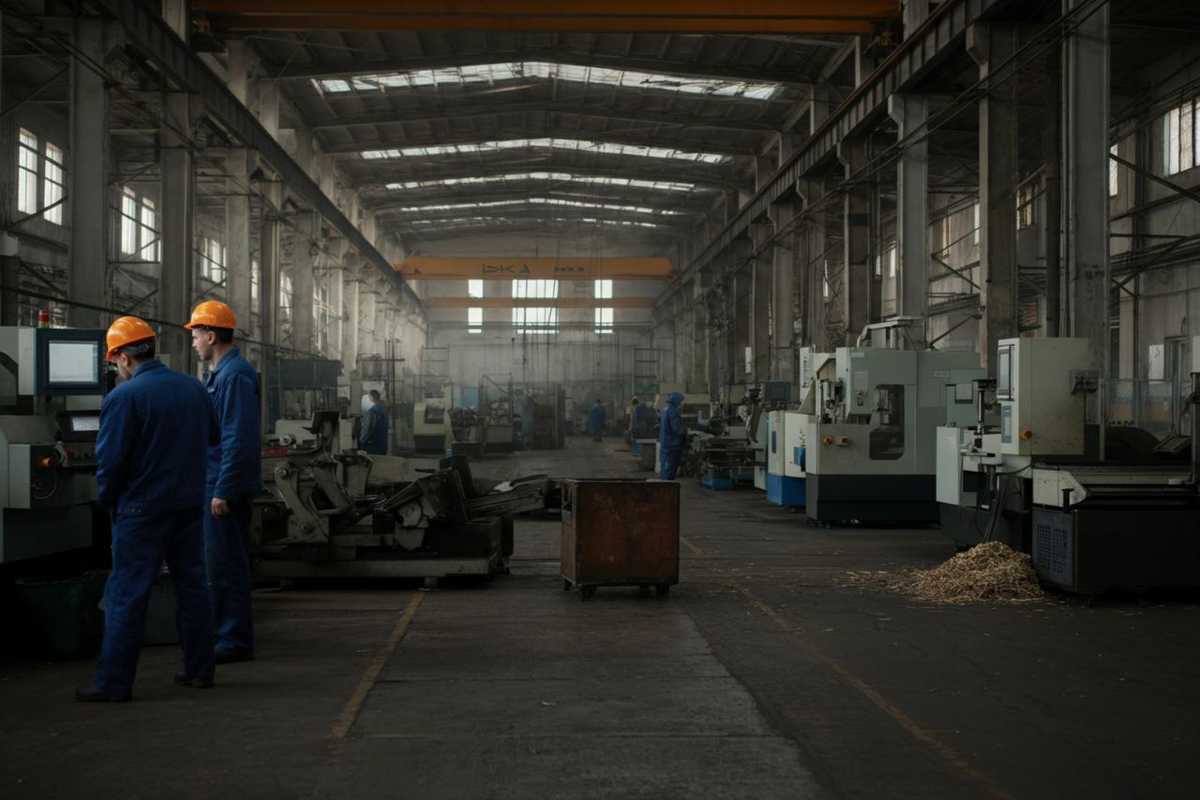 Crollo dell'indice Pmi manifatturiero in Russia: ottobre segna un nuovo minimo a 48 punti