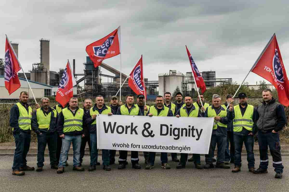 Dopo 12 giorni di protesta, gli operai Eurallumina tornano a terra