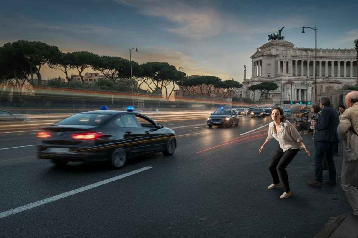 Dramma in auto: ex accoltella la donna, lei si lancia sul Raccordo per salvarsi