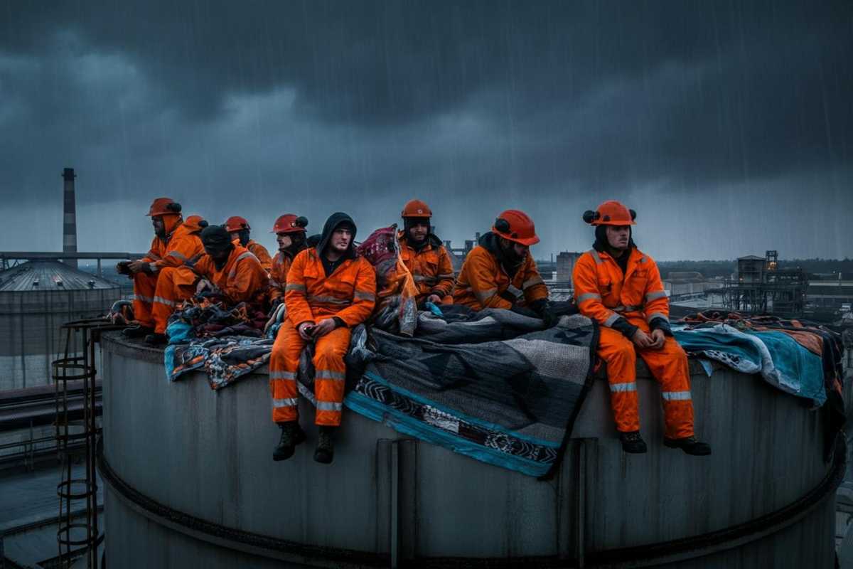 Eurallumina: quattro giorni sott'acqua, l'odissea verso Roma