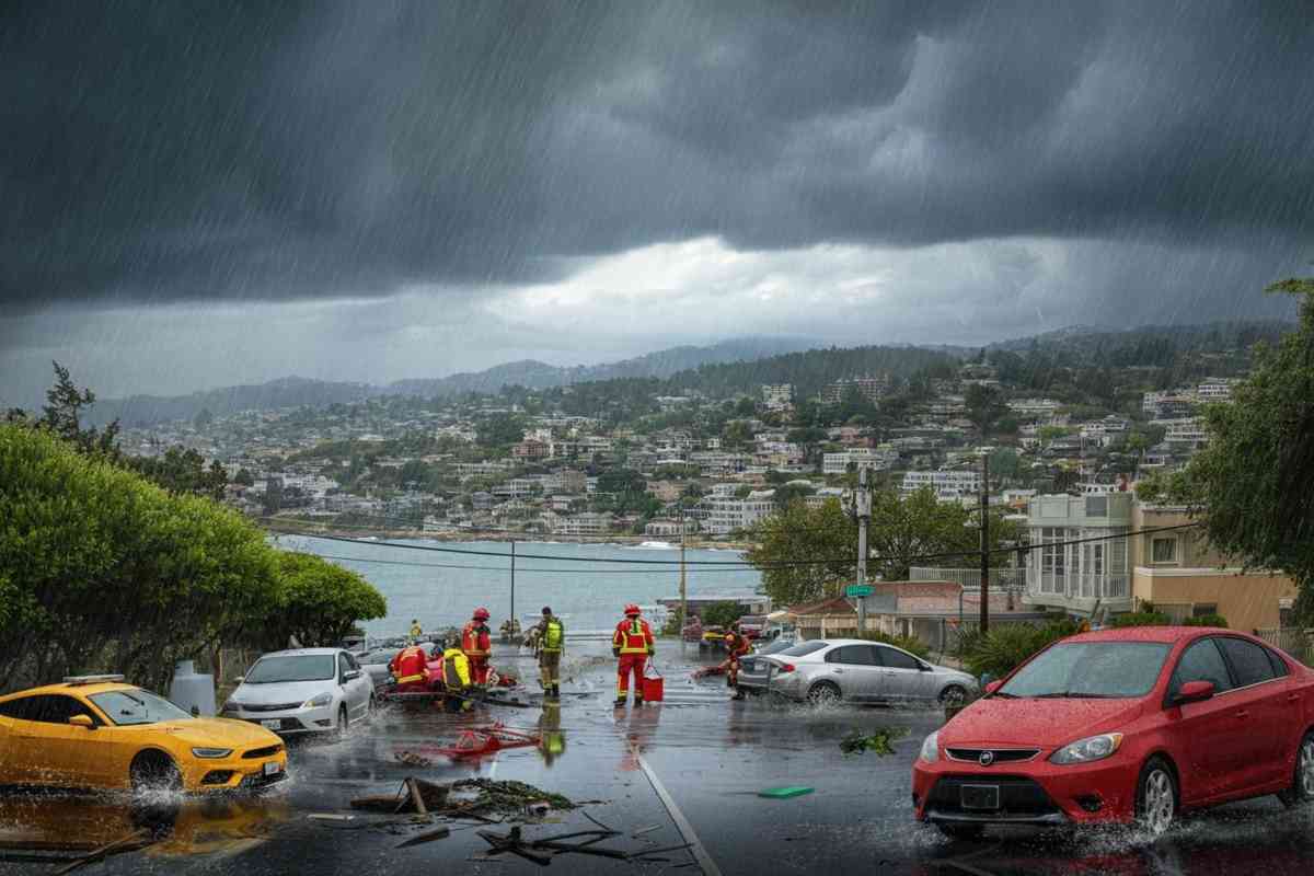 Genova in allerta: tre escursionisti dispersi ritrovati vivi mentre il maltempo devasta Pegli