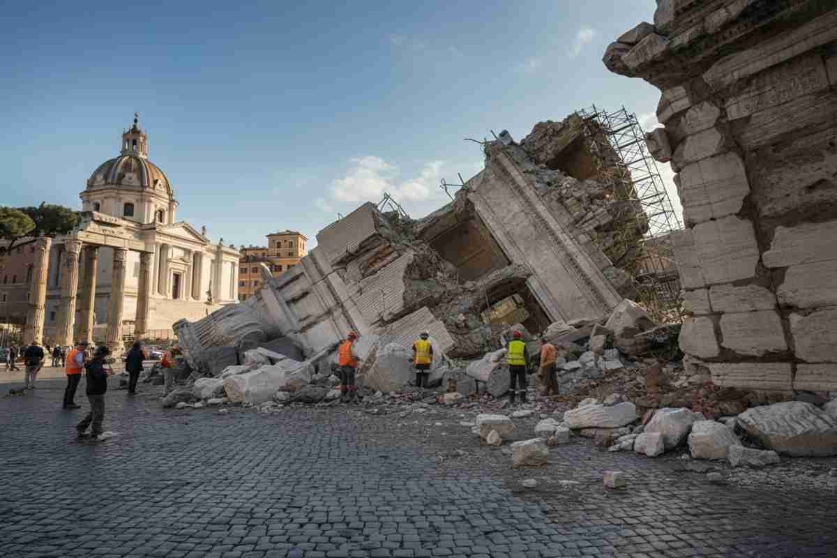Il declino di Roma: i monumenti perduti dalla Domus Aurea alle Mura Aureliane