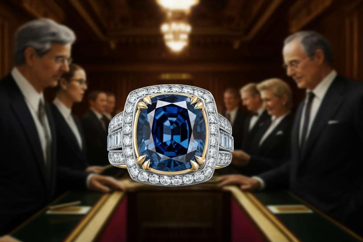 Il misterioso diamante 'Blu Mellon' trova un nuovo proprietario per 25 milioni di dollari