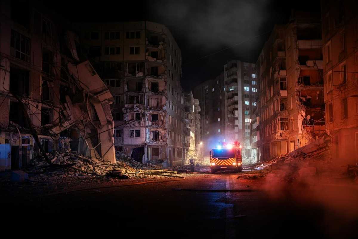 Kiev sotto attacco: centinaia di missili e droni russi colpiscono la capitale, tre feriti