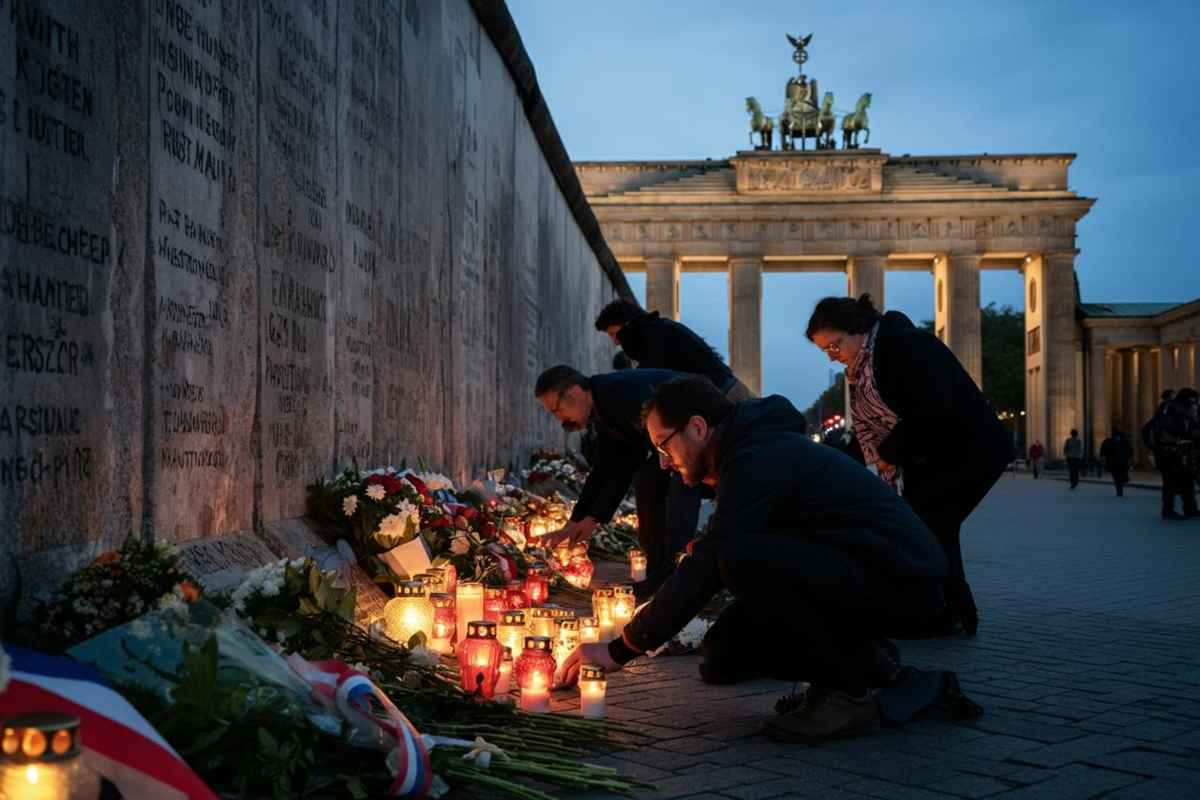 Metsola: il coraggio e la determinazione che hanno abbattuto il Muro