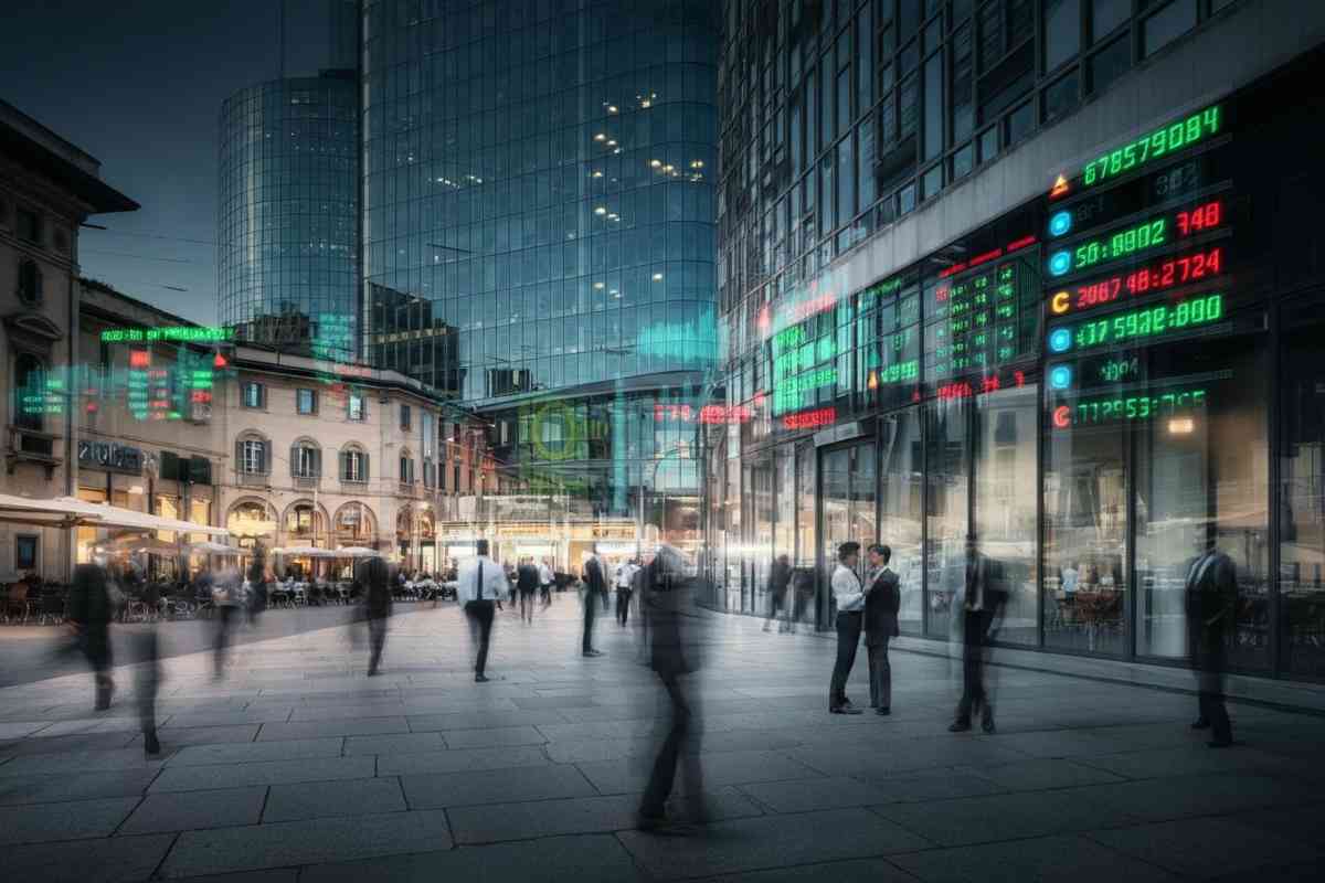 Milano in caduta: Nexi, Campari e Stellantis affondano nel mercato