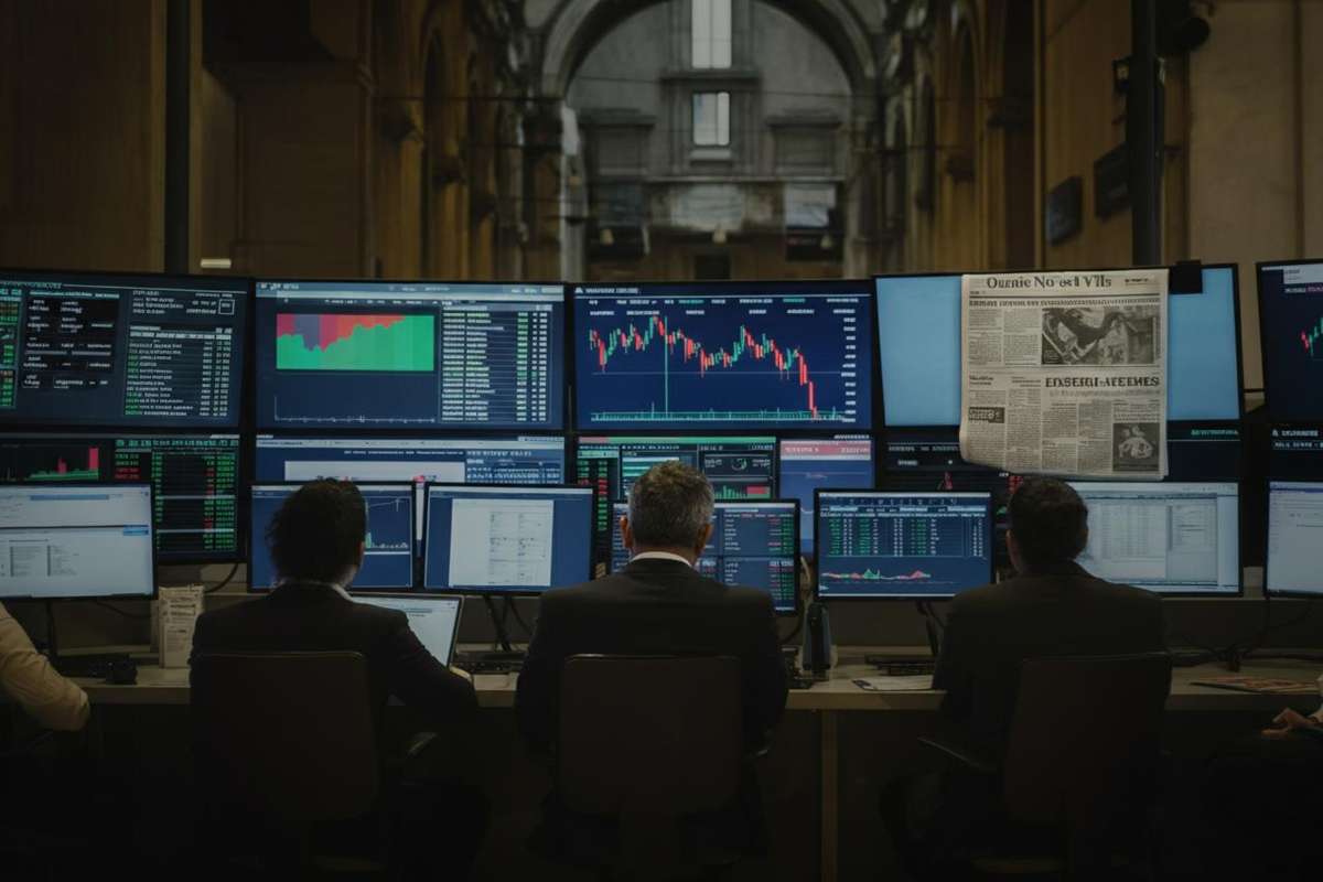 Milano in rosso: la Borsa segna un calo dello 0,85%