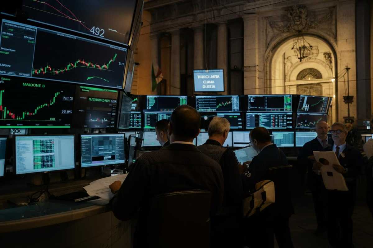 Milano vola a +2% grazie a Mps e Lottomatica