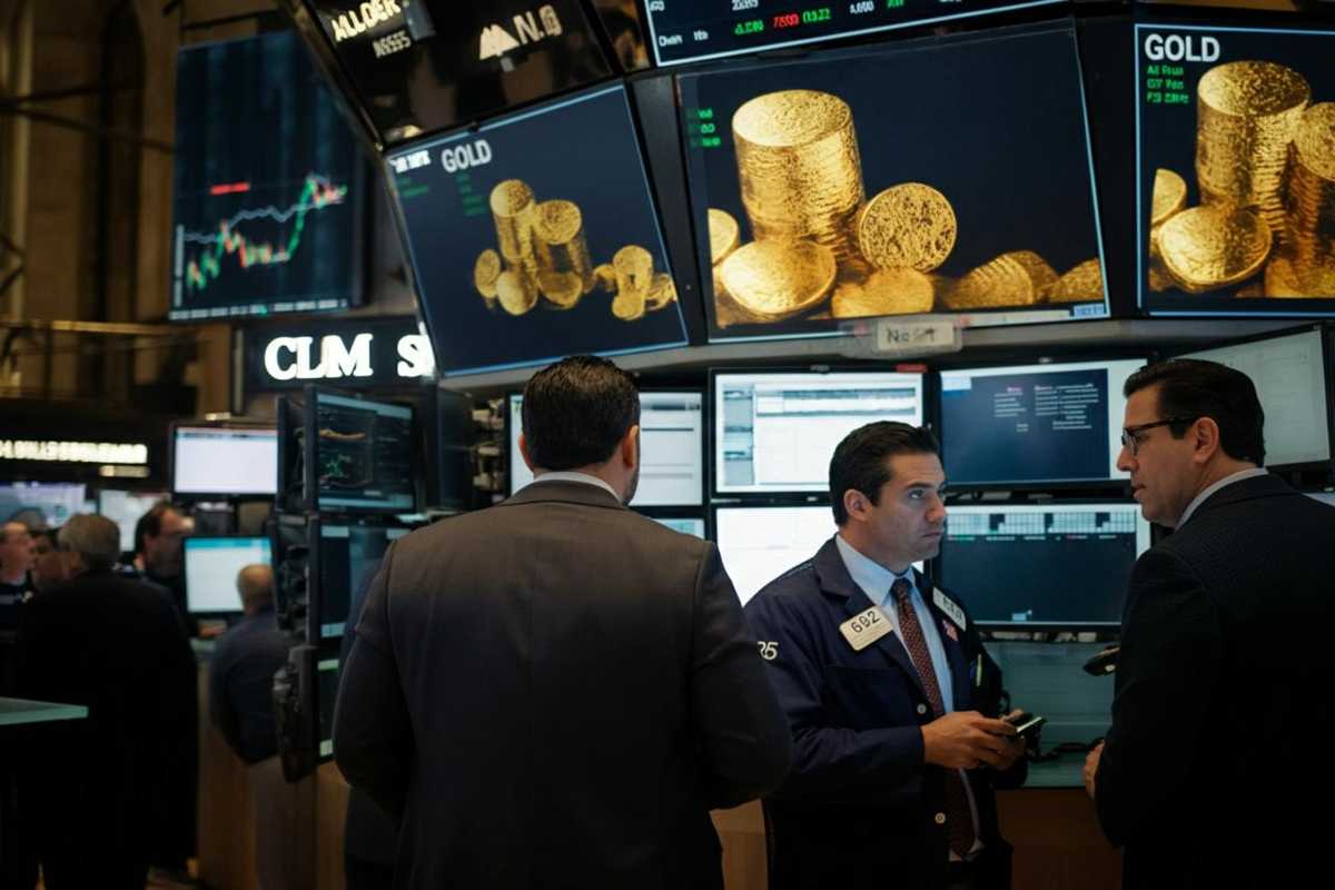 Oro in discesa: il prezzo spot scivola a 4.037 dollari