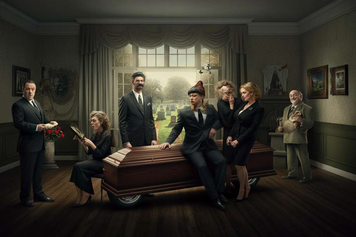 Quando il dolore incontra il sorriso: la strana storia di due famiglie e un funerale