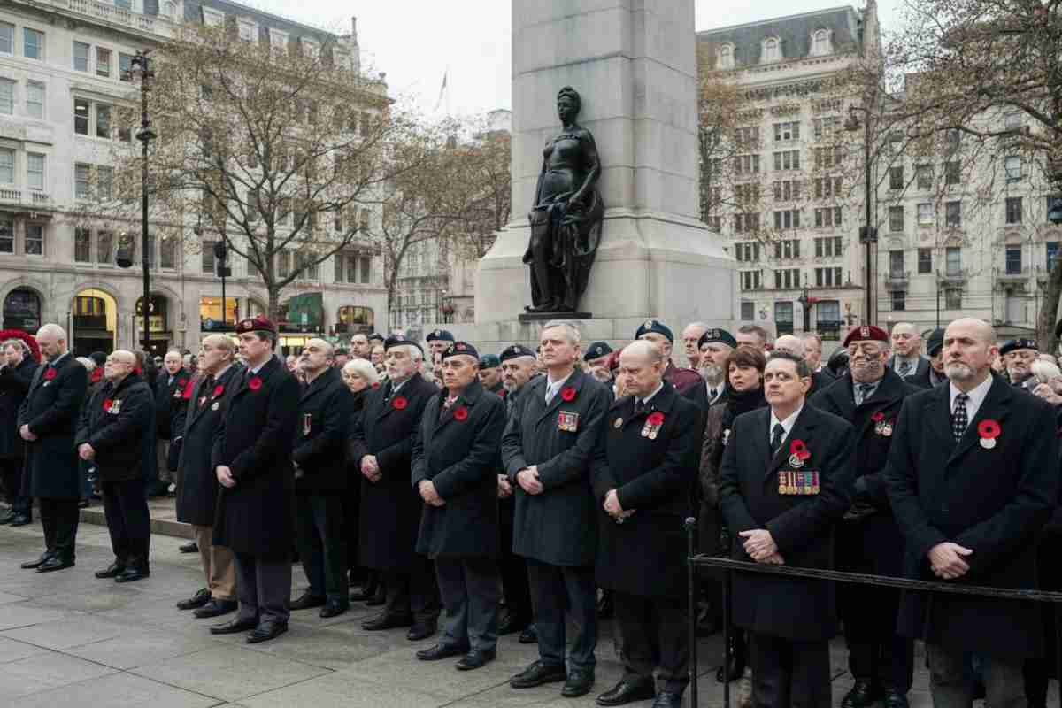 Re Carlo III onora il sacrificio dei soldati caduti in una cerimonia toccante