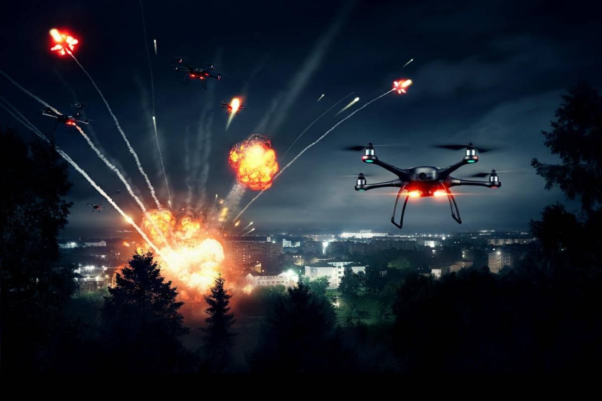 Russia neutralizza 98 droni ucraini in un'epica battaglia notturna