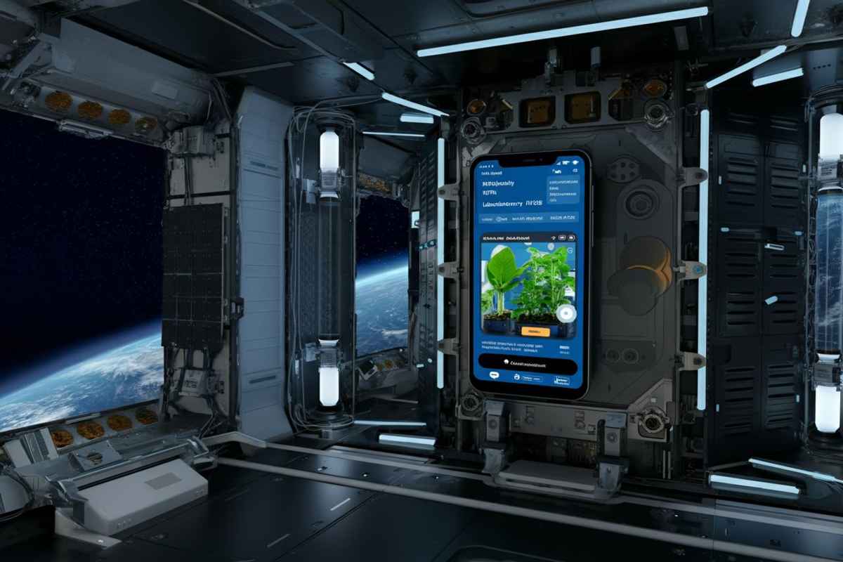 Scopri come uno smartphone gestisce esperimenti spaziali in orbita
