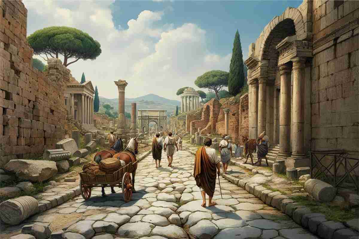 Scopri l'itinerario del passato: il Google Maps delle vie romane