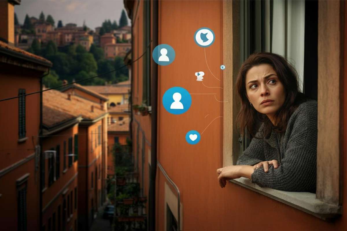 Stalker arrestata dopo aver pianificato il funerale della vittima di molestie online a Bologna