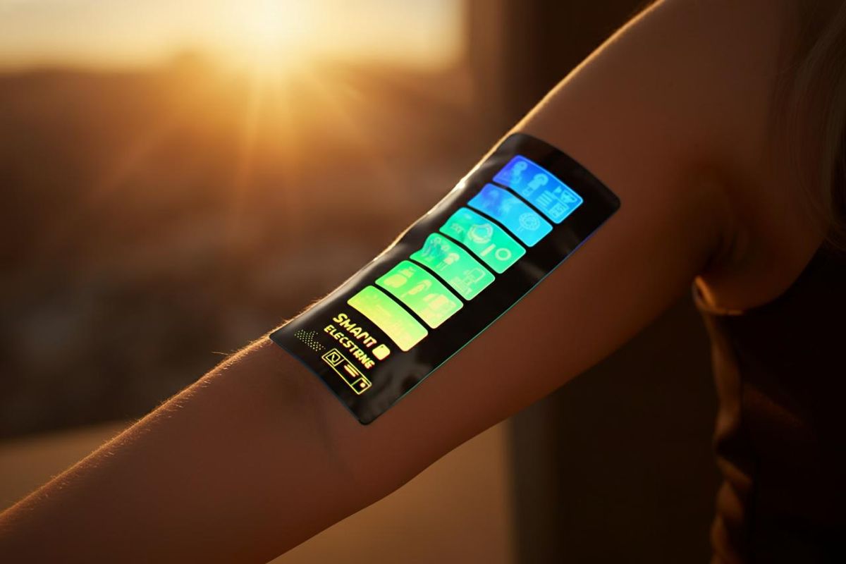 Tatuaggi tecnologici: display innovativi che dissipano il calore