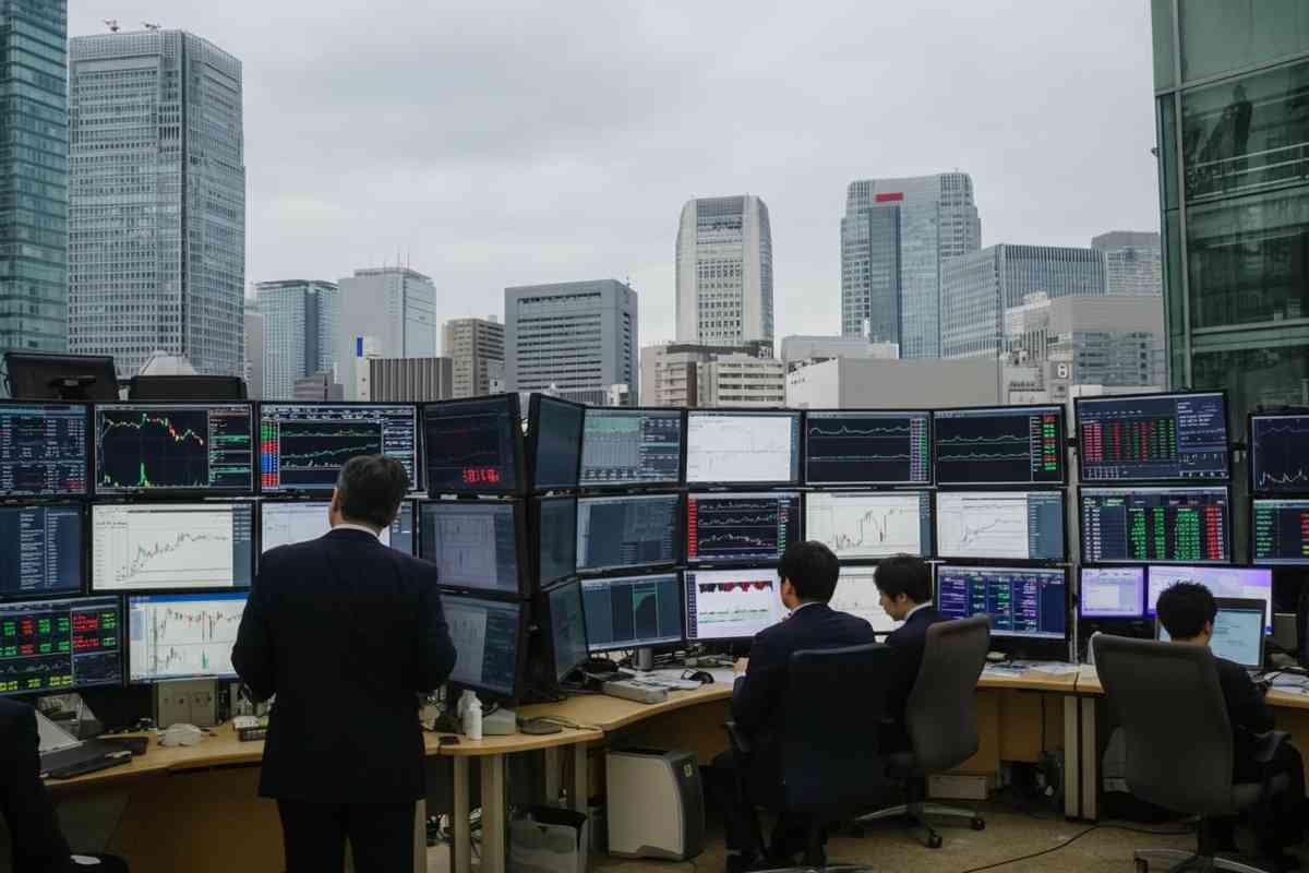 Tokyo in rosso: borsa apre in calo dell'1,22%