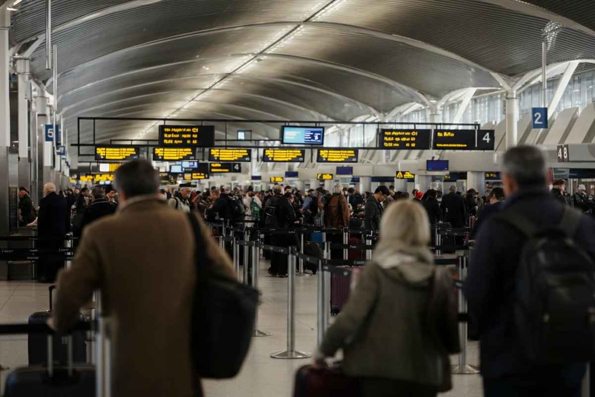 Traffico aereo in caduta libera: la previsione shock del segretario ai Trasporti Usa