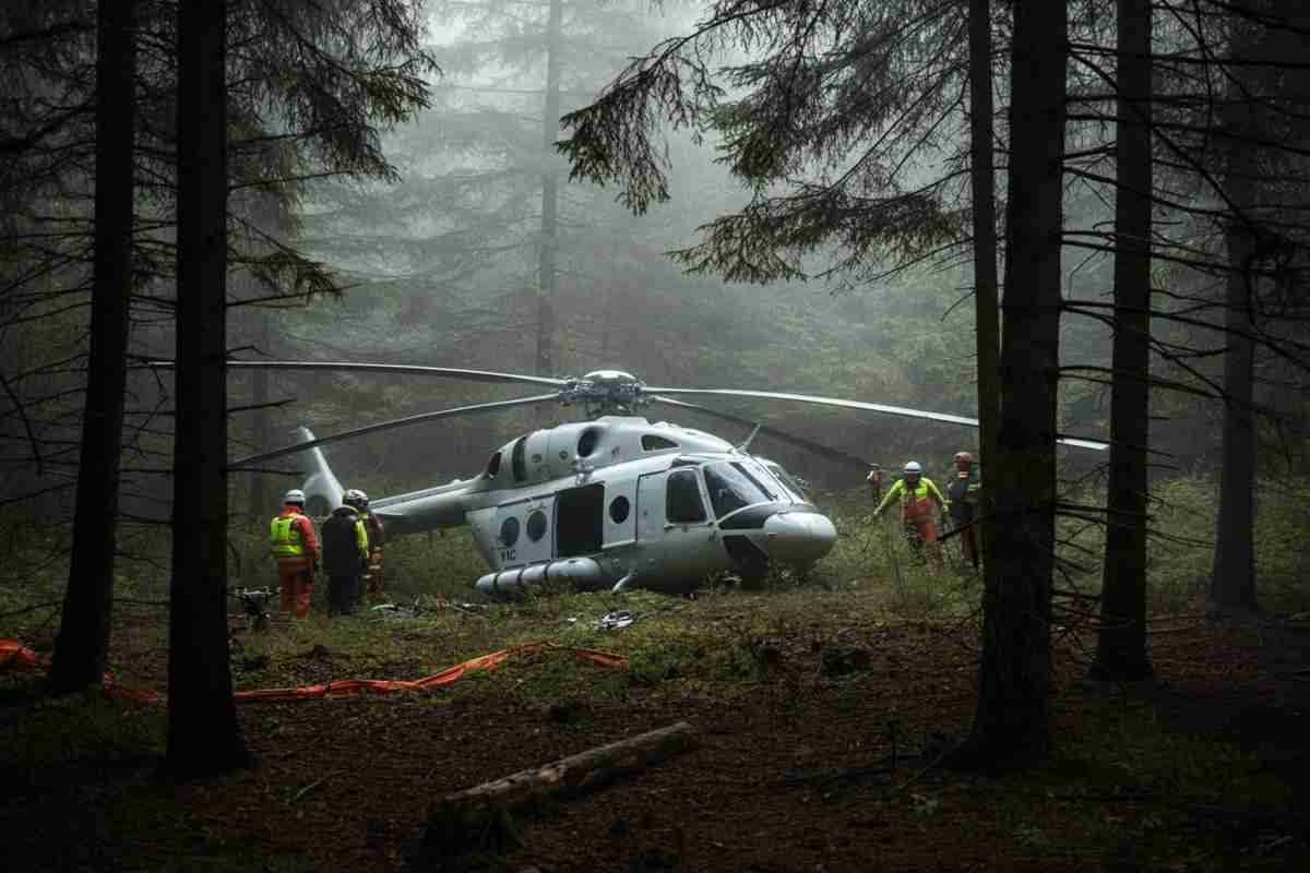 Tragedia tra Toscana e Marche: l'elicottero disperso ritrovato distrutto, a bordo l'imprenditore e un compagno