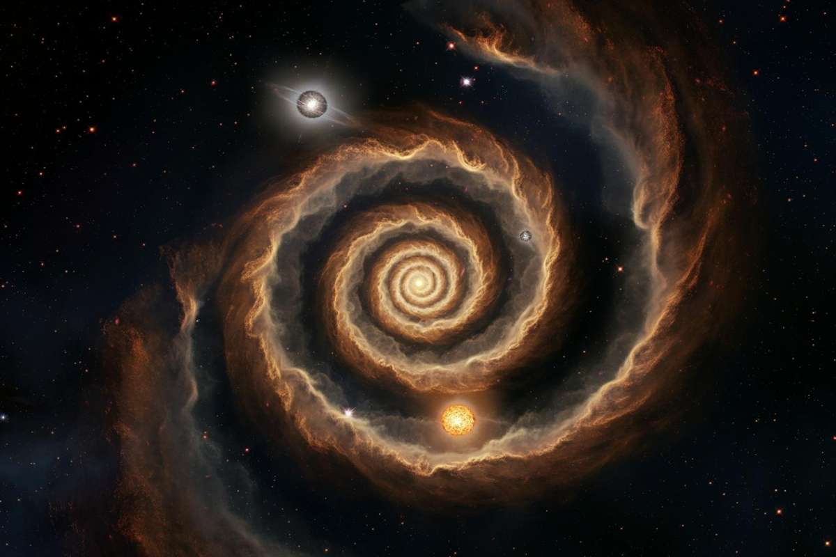 Un embrione cosmico svelato dal telescopio Webb