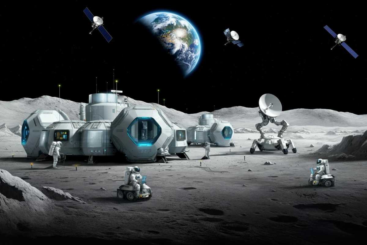 Accordo rivoluzionario: le reti di comunicazione che plasmeranno le basi lunari del futuro