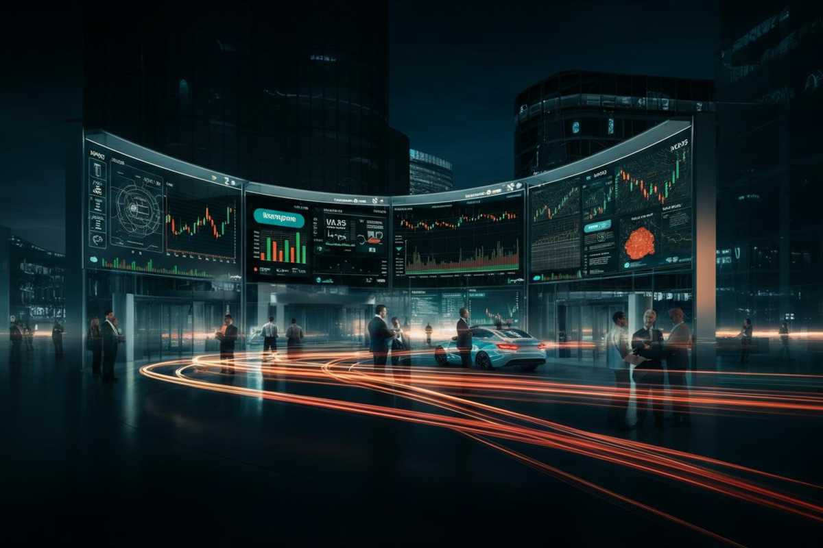 Borsa europea in crescita grazie al settore auto, ma l'IA rimane cauta