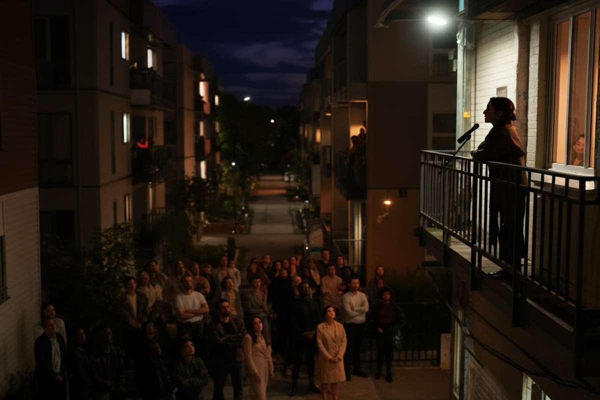 Cagliari, il video shock: la risposta inattesa di una residente a CasaPound dal balcone
