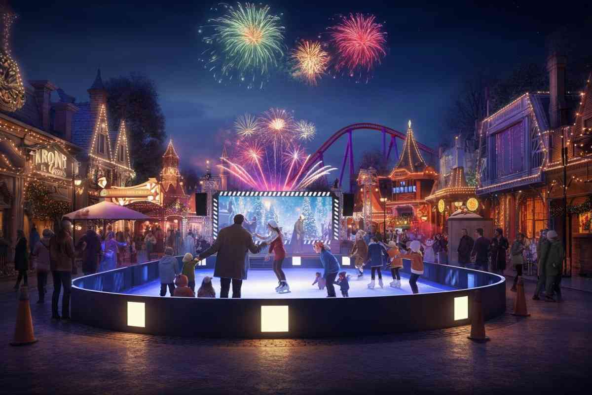 Capodanno da sogno a Cinecittà World: 300 persone al lavoro per una festa indimenticabile