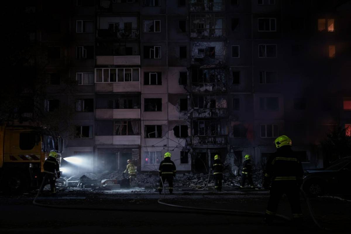 Droni in Ucraina: un morto e devastazione in diverse regioni