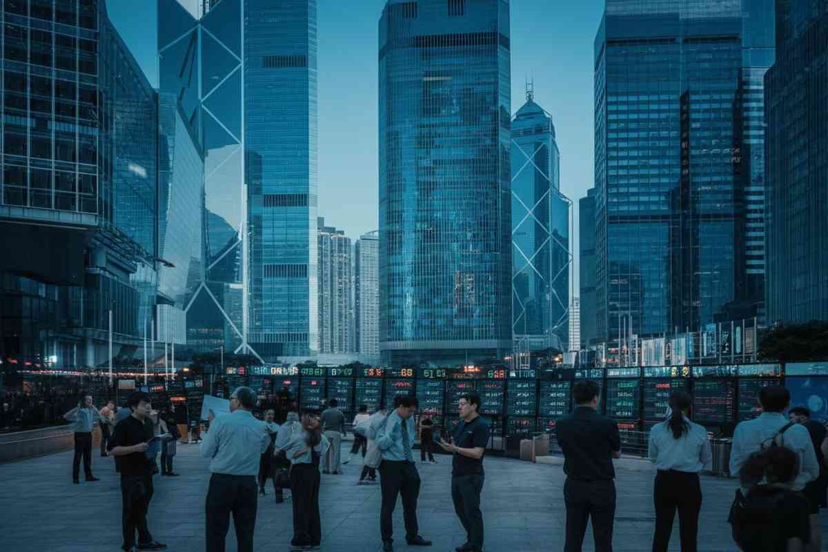Hong Kong in rialzo: borsa apre con un guadagno dello 0,21%